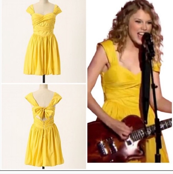 Leifsdottir Yellow Dress - Picture 3 of 16